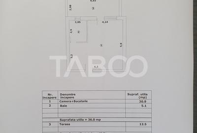 Studio de vanzare 36mp utili + terasa 12 mp la pret de DEZVOLTATOR - 3