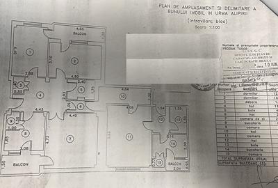 Apartament 4 camere decomandat, Dorobantilor. Suprafata totala 134 mp. - 16