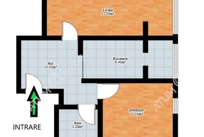 Apartament modern 2 camere decomandate in zona Strand Sibiu - 5
