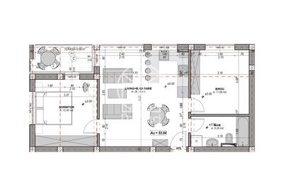 Direct dezv. - Ap. 3 camere la cheie + balcon, jaluzele electrice - 3