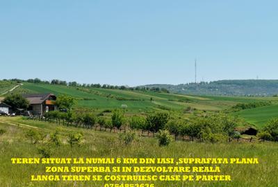 BUCIUM-BALTA CIUREA,5000 mp ,6 km din IASI , zona superba si in dezvoltare - 1