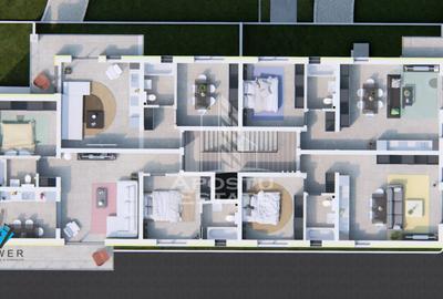 Apartament cu 3 camere semidecomandat în Giroc