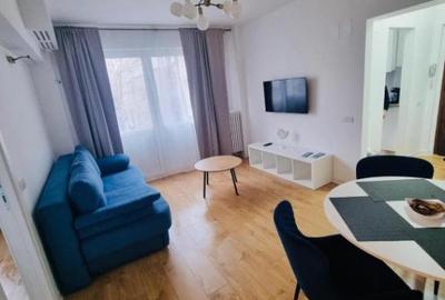 Apartament cu 2 camere semidecomandat, mobilat în Calea Victoriei