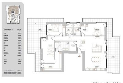 Penthouse 4 Camere | 2 Terase | 259 mp | Iancu Nicolae - 2