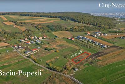 🔥OFERTĂ! Terenuri Baciu-Popești I intravilan/extravilan | utilități + asfalt - 1