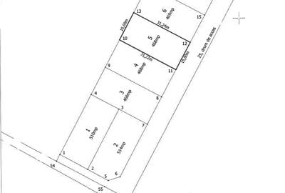 Teren Intravilan 468 mp cu proiect casa/ Zona Strada Lebedei - 2