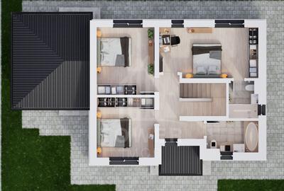 Casă single de vânzare într-un complex rezidențial nou  | Comision 0% - 7