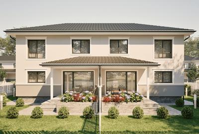 Duplex modern 102 mp | 4 camere | Teren 300 mp | Șura Mica - 1