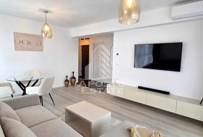 Apartament cu 2 camere semidecomandat, mobilat în Lipovei