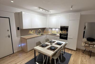 Apartament cu 2 camere semidecomandat, mobilat în Herăstrău