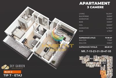 Apartament cu 3 camere langa statia de metrou Berceni imobil premium - 2