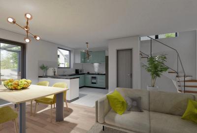 Casa 4 camere la cheie,10 minute de spital 150mp,700mp teren - 12