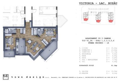 Apartamente noi cu trei camere - Victoria Lake Buzau - 4