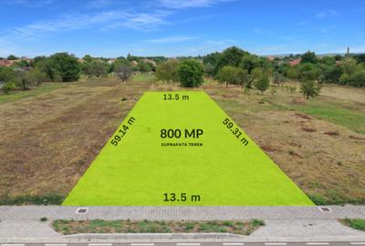 Teren Intravilan | 800 MP | Toate Utilitatile | Cartierul Primaverii | Comision - 1