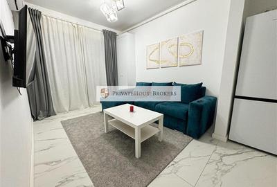 Apartament cu 2 camere semidecomandat, mobilat în Pipera