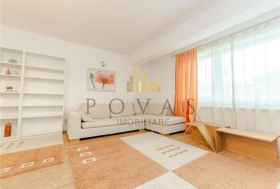 Apartament cu 3 camere semidecomandat, mobilat în Băneasa