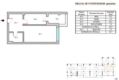 Studio nou de vânzare | Zona Berceni – Metalurgiei |Comision 0% - 2