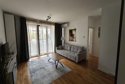 Apartament cu 2 camere decomandat, mobilat în Herăstrău