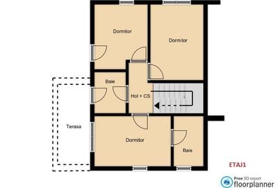 Casa noua, tip duplex, P+E+ER, zona Eugen Ionesco-Europa - 20