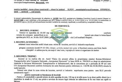 Teren zona Aeroport Otopeni pretabil hala, parcare, logistica - 8