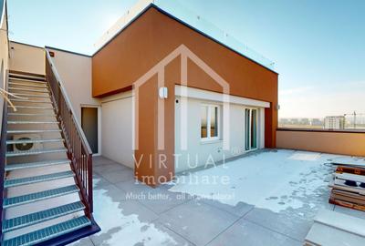 Penthouse de vanzare -3 camere, 91 mp+ 2 terase - la cheie - 1