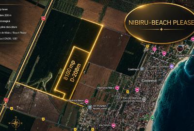 INVESTIȚIE PREMIUM COSTINESTI-Teren Strategic 8100mp in zona NIBIRU/BEACH PLS - 2