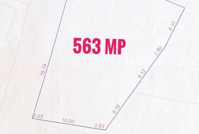 Teren intravilan com Bors, 563 mp, 32 ml front- Pret 36.000 euro neg - 1