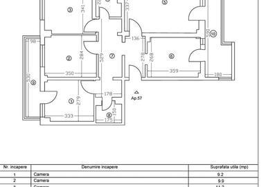 Faleza Nord 4 camere decomandate etajul 2 - 18