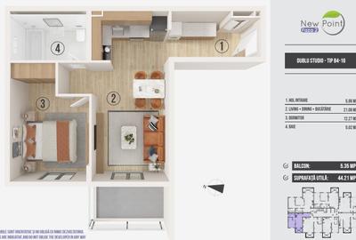 Studio Dublu Pipera - Avans 10.000 euro - 18