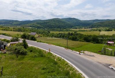 Teren 4200mp cu potențial turistic în Vulcan BV–vedere panoramică - 9