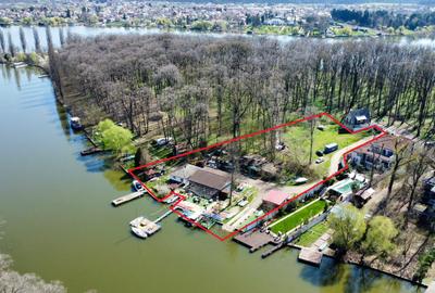 Oportunitate! Teren 4390mp, deschidere la Lac Snagov 70m, 5 pontoane - 1