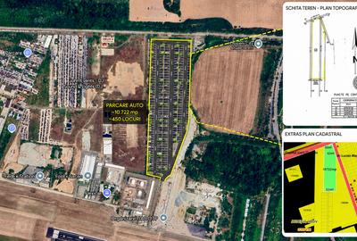 Vanzare teren Aeroport Otopeni Dr.Garii Balotesti zona Fermei - 1