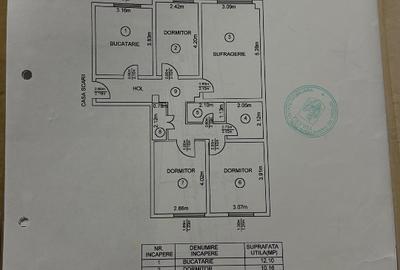 Vand apartament cu 4 camere in E3 - 13