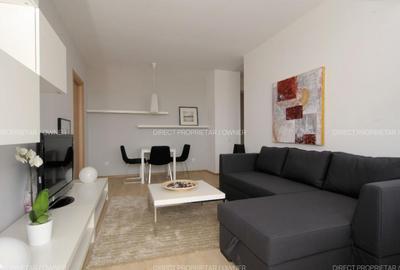 Apartament cu 2 camere semidecomandat, mobilat în Băneasa