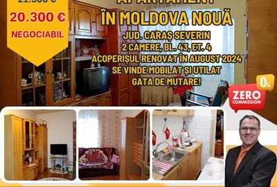 Moldova Noua, Apartament 2 Cam. Semidecomandat - 1