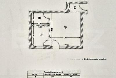 Apartament 1 cameră, 37 mp + curte proprie 83 mp, zona Galata - 1