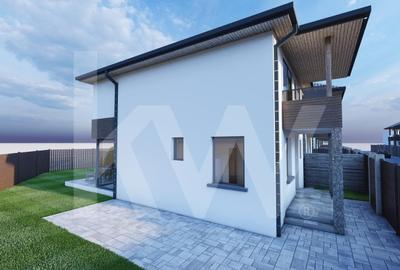 Casa 4 camere 3 bai singur in curte zona Selimbar Sibiu de vanzare - 6