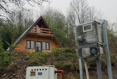 Casă Cabană A Frame la Munte de Vanzare 110 mp – Teren 1000 mp – Podul Dâmbovițe - 12
