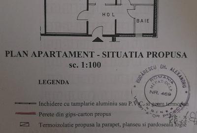 Ap. 2 cam. -|- 50.51mp -|- zona Nord (langa piață)-|- accept credit ipotecar - 8