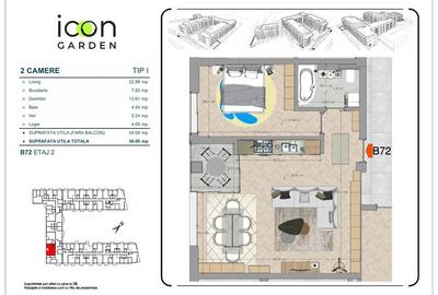 Apartament cu 2 camere decomandat în P-ța Muncii