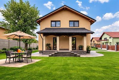 Casă individuală cu 4 camere în Hălchiu