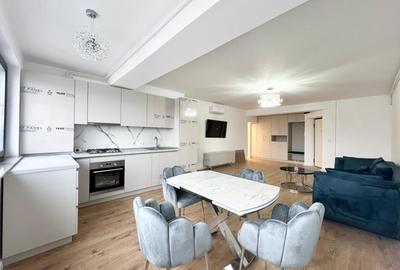 Apartament cu 2 camere semidecomandat, mobilat în Pipera