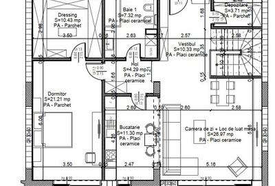 3 camere duplex lux Pipera | 140 m² | terasă mare | volum impresionant - 10