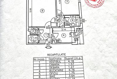Apartament 2 camere cu CENTRALA PROPRIE- 2 Balcoane - Circular - Costin Georgian - 4