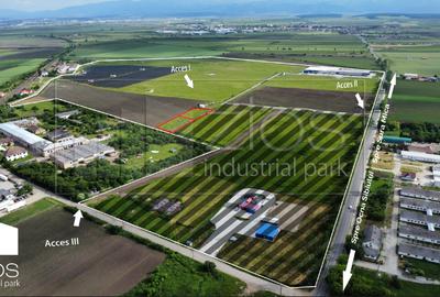 Teren industrial de vânzare intravilan, PUZ, utilități, drum asfaltat - 3