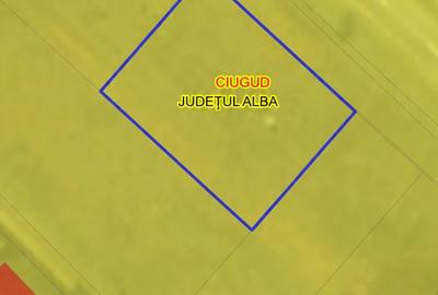 TEREN INTRAVILAN 772MP, CIUGUD - PUZ APROBAT - 1