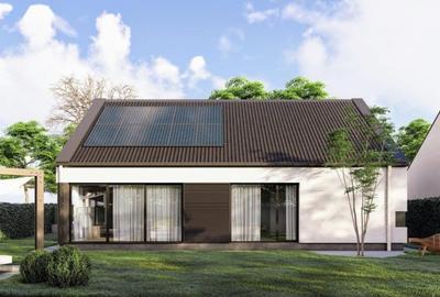 Casă parter 4 camere, 500 mp teren, NZEB – semifinisat cu posib. personalizare - 2