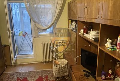 2 camere KM 4-5 semidec, parter, 42 mp cu balcon + boxa gaze in bloc, de renovat - 2