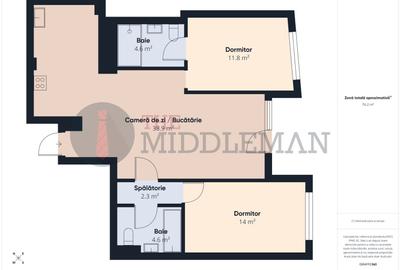 3 camere elegant | la 1 minut de Stația de metrou Basarab - 10