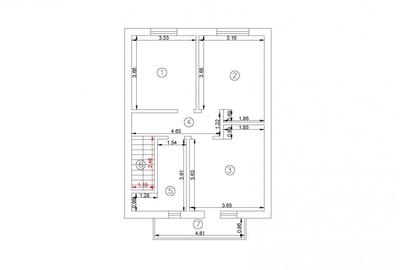 Case Spațioase, P+1E+Pod, 4 camere - Platoul Beldiman, Iași - 7